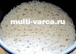 Рецепт приготовления в мультиварке риса