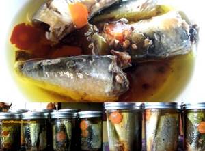 Рецепт рыбных консервов из речной рыбы в домашних условиях