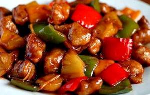 Рецепт свинины по-китайски в кисло сладком соусе