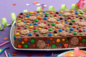 Рецепт торта ребёнку на день рождения