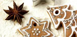 Рождественское имбирное печенье фото рецепт
