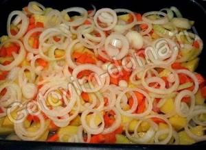 Рыба с овощами запеченная в духовке в фольге рецепт с фото