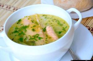 Рыбный суп из семги рецепт с фото пошагово