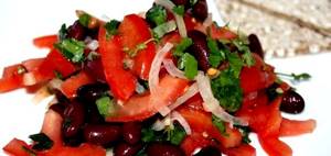 Салат с консервированной красной фасолью рецепт с фото
