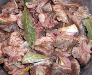Шашлык из свинины с уксусом рецепт маринада
