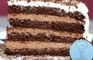 Шоколадный торт в домашних условиях рецепт с фото