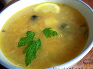 Суп из чечевицы рецепт с фото пошагово с мясом