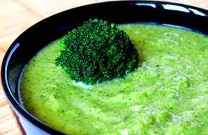 Суп-пюре из брокколи рецепт со сливками