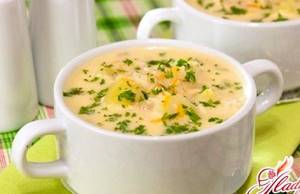 Суп с фрикадельками и с сыром рецепт с фото