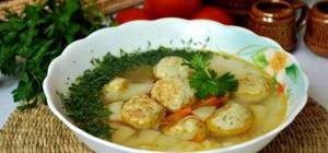 Суп с фрикадельками рыбными рецепт с фото