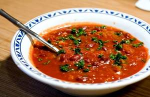 Суп томатный с фасолью рецепт с фото
