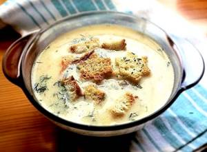 Сырный суп рецепт с плавленным сыром с грибами и курицей фото рецепт