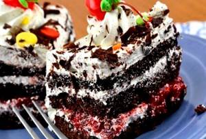 Торт черный лес с пошаговым фото рецепт