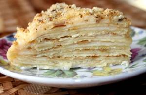 Торт наполеон классический рецепт с фото пошагово