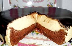 Торт птичье молоко рецепт с кремом из манной каши