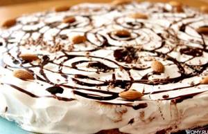 Торт с белковым кремом рецепт с фото пошагово