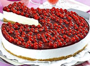 Торт с красной смородиной рецепт с фото