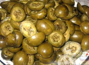 Варенье из зеленых грецких орехов рецепт с кожурой на извести