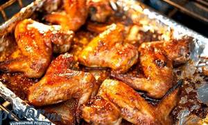 Вкусные куриные крылышки в духовке рецепт с фото