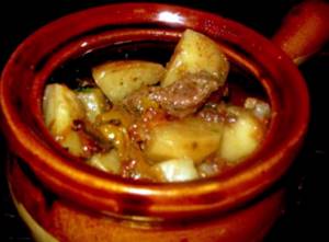 Жаркое из свинины с картошкой в горшочках рецепт с фото